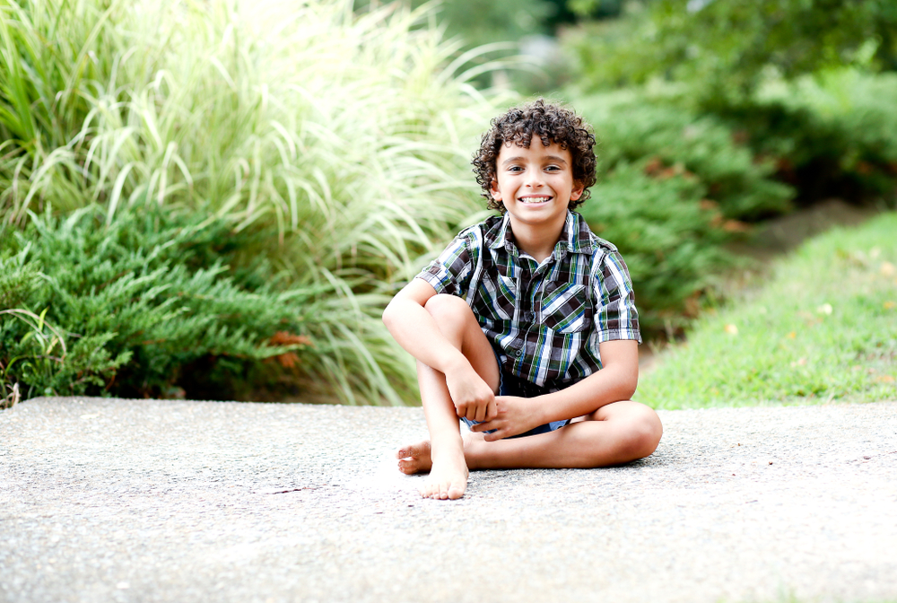 smiling boy